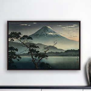 Japonská umělecká reprodukce “Fuji from Lake Kawaguchi” od Tsuchiya Koitsu